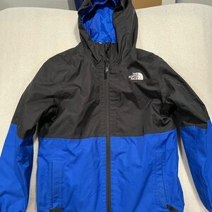 The North Face Kids' Black and Blue Jacket